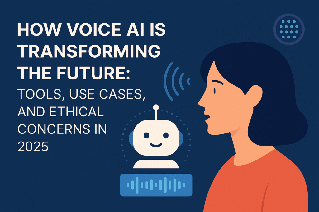 How Voice AI is Transforming the Future: Tools, Use Cases, and Ethical Concerns in 2025