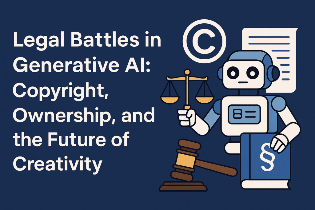 Legal Battles in Generative AI