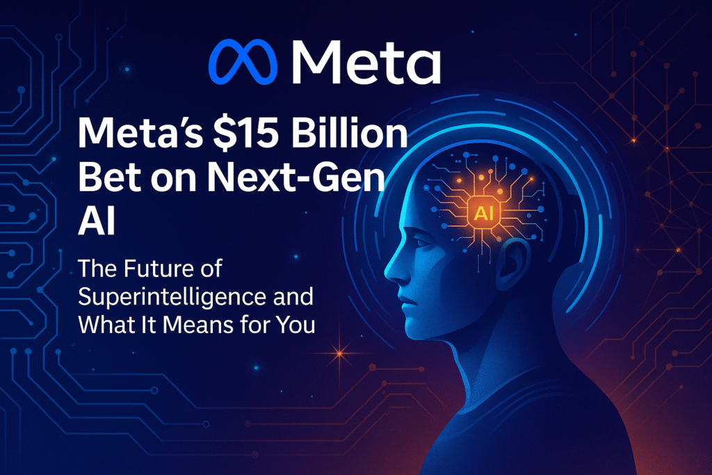 Meta’s $15 Billion Bet on Next-Gen AI