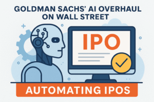 Goldman Sachs AI IPO automation